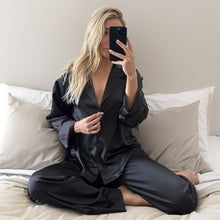 Load image into Gallery viewer, Oversized Satin Pyjama Set
